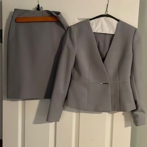 Skirt and suit jacket